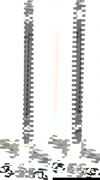 1/2-20 Thread, 4-1/2 Inch Sight Length, Closed Circuit Liquid Level Sight Gauge